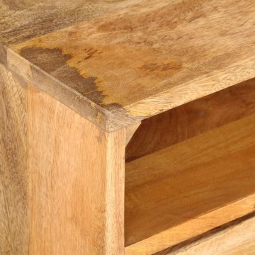 Dulap TV 110x30x41 cm, lemn masiv de mango - Img 5
