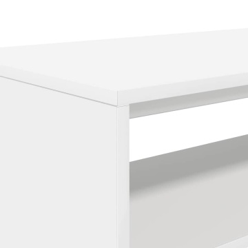 Dulap TV alb 60x40x40 cm lemn prelucrat - Img 7