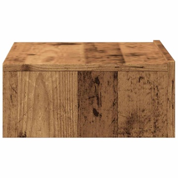 Dulap TV cu lumini LED, lemn vechi, 60x35x15,5 cm - Img 7