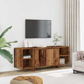 Dulap TV, lemn vechi, 130x35x50 cm, lemn prelucrat - Img 3