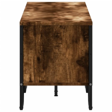 Dulap TV, stejar fumuriu, 180x34x41 cm, lemn prelucrat - Img 8