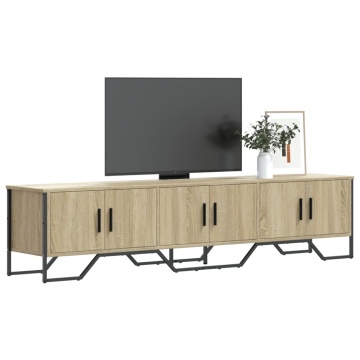 Dulap TV, stejar sonoma, 180x34x41 cm, lemn prelucrat - Img 1