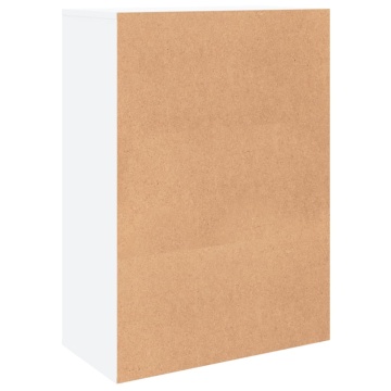 Dulapuri, 2 buc., alb, 60x31x84 cm, lemn prelucrat - Img 6