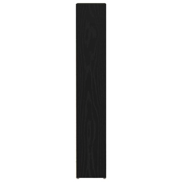 Dulapuri CD-uri 2 buc Stejar negru 21x16x93,5 cm Lemn prelucrat - Img 5