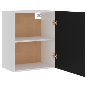 Dulapuri suspendate, 2 buc., negru, 50x31x60 cm, lemn prelucrat - Img 5