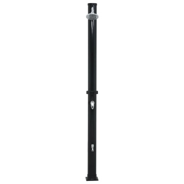 Duș solar, negru, 220 cm, 20 L - Img 4