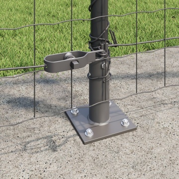 Euro Fence Set de 2 Gri Oțel 25 x 1.2 m Durabil Euro Fence - Img 3