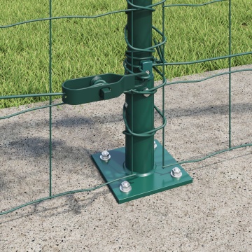 Euro Fence Set de 2 Verde Oțel, acoperire PVC 25 x 1.0 m - Img 4