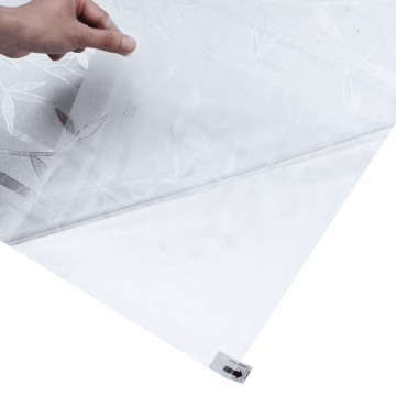 Folie fereastră mată, model bambus, 60x500 cm, PVC - Img 5