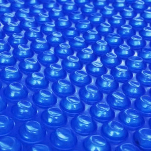 Folie solară plutitoare piscină, rotundă, PE, 300 cm, albastru - Img 1