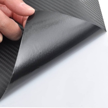 Folii auto 3D, 2 buc., negru, 100x150 cm + 50x150 cm - Img 6