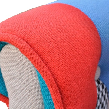 Fotoliu cu model Patchwork, material textil - Img 4