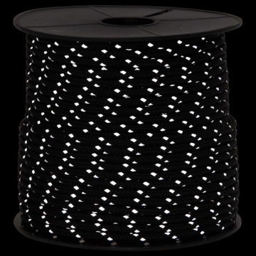 Funie pentru cort cu benzi reflectorizante și chei, 50 m, 4 mm - Img 3