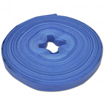 Furtun plat, 50 m 1" PVC, livrare apă - Img 1