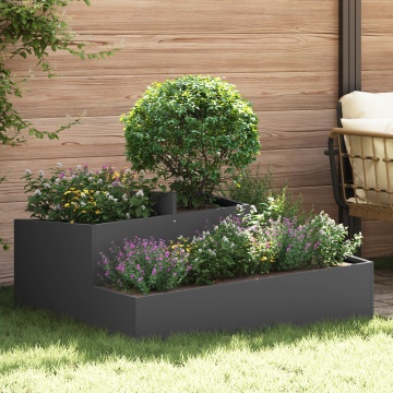 Ghivece & Ghivece Negru Metal Mare Inserții decorative Ghiveci - Img 1