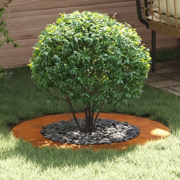 Ghiveci din oțel Corten Oțel Corten Mare Inlays Decorative - Img 1