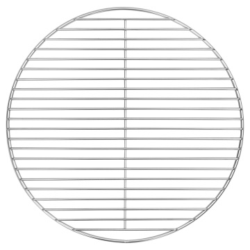 Grătar BBQ Argintiu Ø43 cm Oțel inoxidabil - Img 2