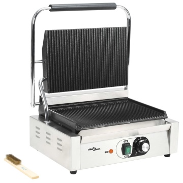 Grill Panini cu striații, 43x30,5x20 cm, 2200 W - Img 2
