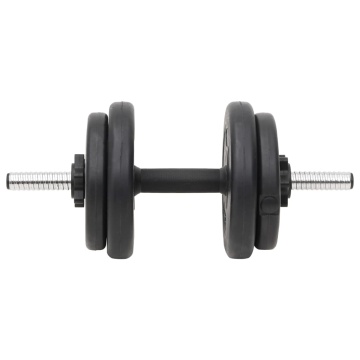 Haltă și gantere cu plăci de greutate, 60 kg - Img 7