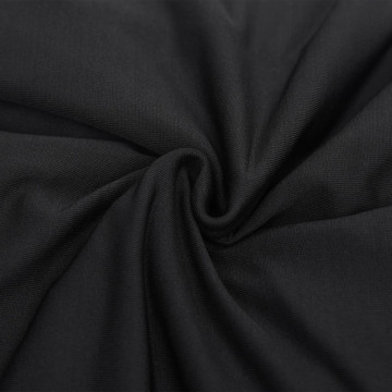 Husă elastică pentru canapea cu 4 locuri poliester jersey negru - Img 4