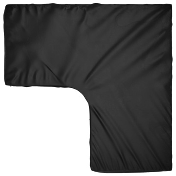 Husă mobilier de grădină în formă de L 16 ocheți, 215x215x70 cm - Img 5