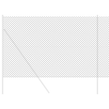 Îngrădire din Oțel Gri Geometric 1.6x10 m - Img 3