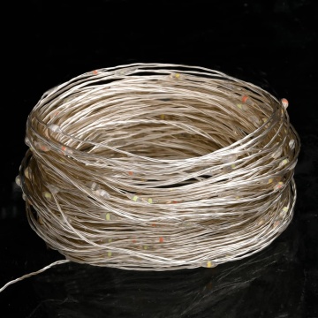 Instalaţie cu 300 LED-uri, multicolor, 30 m - Img 4