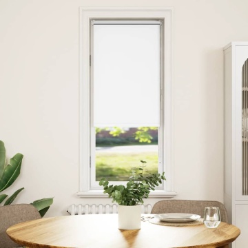 Jaluză cu role opace alb 60x150 cm lățime material 55,7 cm - Img 2