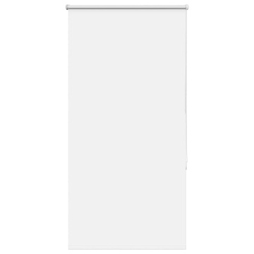 Jaluză cu role opace alb 75x150 cm lățime material 70,7 cm - Img 1