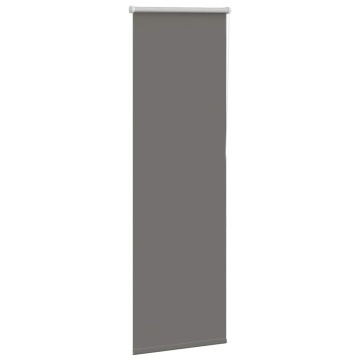 Jaluză cu role opace gri 50x150 cm lățime material 45,7 cm - Img 3