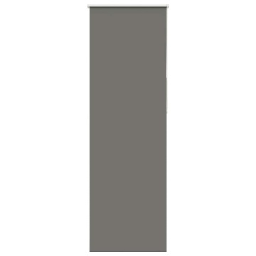 Jaluză cu role opace gri 70x210 cm lățime material 65,7 cm - Img 1