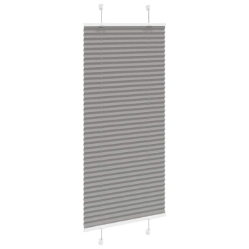 Jaluză plisată Antracit 60x150 cm Lățime țesătură 59,4 cm - Img 3
