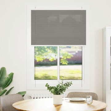 Jaluză plisată Antracit 85x150 cm Lățime țesătură 84,4 cm - Img 2