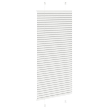 Jaluză plisată gri deschis 55x150 cm Lățime țesătură 54,4 cm - Img 4