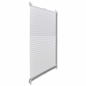 Jaluzea plisse, alb, 40x125 cm, pliuri - Img 3
