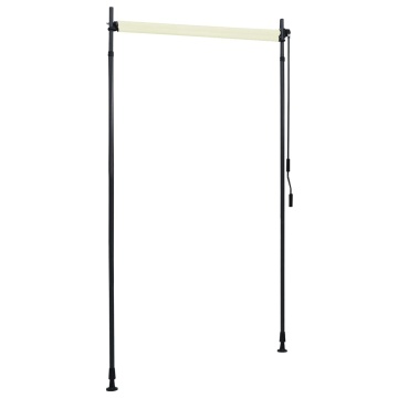 Jaluzea tip rulou de exterior, crem, 120 x 270 cm - Img 7