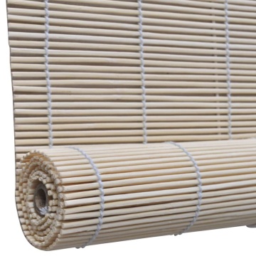 Jaluzele din bambus natural tip rulou, 4 buc., 120 x 160 cm - Img 4