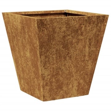 Jardinier de grădină 30x30x30 cm Oțel rezistent la intemperii - Img 2
