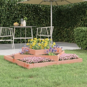 Jardinieră, 112x112x27 cm, lemn masiv douglas - Img 1