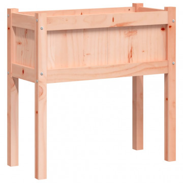 Jardinieră de grădină cu picioare 70x31x70cm lemn masiv Douglas - Img 6