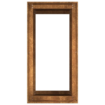 Jardinieră Rusty 40x80x80 cm Oțel pentru intemperii - Img 5