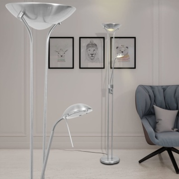 Lampă de podea cu LED reglabilă, 23 W - Img 1