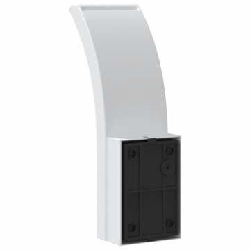 Lampă exterioară de perete cu LED/senzor, alb, aluminiu turnat - Img 6