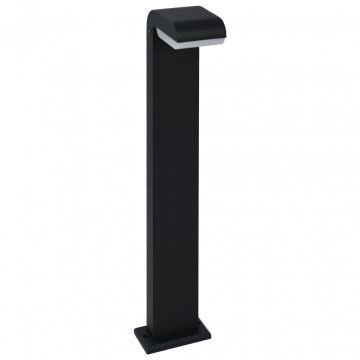 Lampă LED pentru exterior, negru, 9 W, oval - Img 2