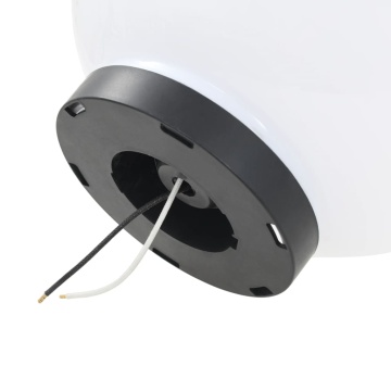 Lămpi bol cu LED 2 buc, sferice, 25 cm, PMMA - Img 5