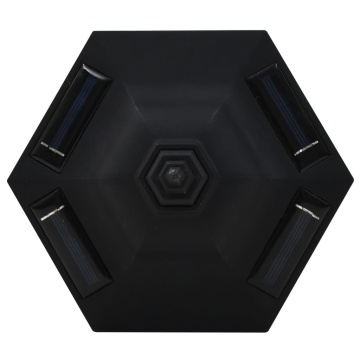 Lămpi solare de exterior cu LED, 3 buc, negru - Img 7