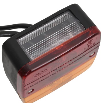 Lumini pentru remorcă 2 buc. bec clasic 12 V roșu 10,5x5x9,5 cm - Img 8