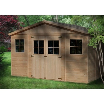 Magazin de gradina din lemn 14x11 ft/12m2 - TIMBELA M331+M331G - Img 9