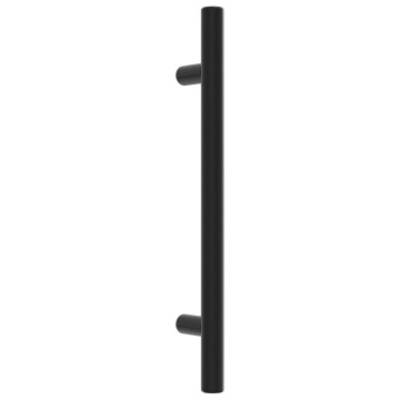 Mânere de dulap, 20 buc., negru, 128 mm, oțel inoxidabil - Img 3