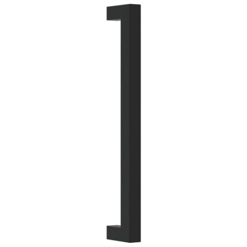 Mânere de dulap, 20 buc., negru, 192 mm, oțel inoxidabil - Img 3